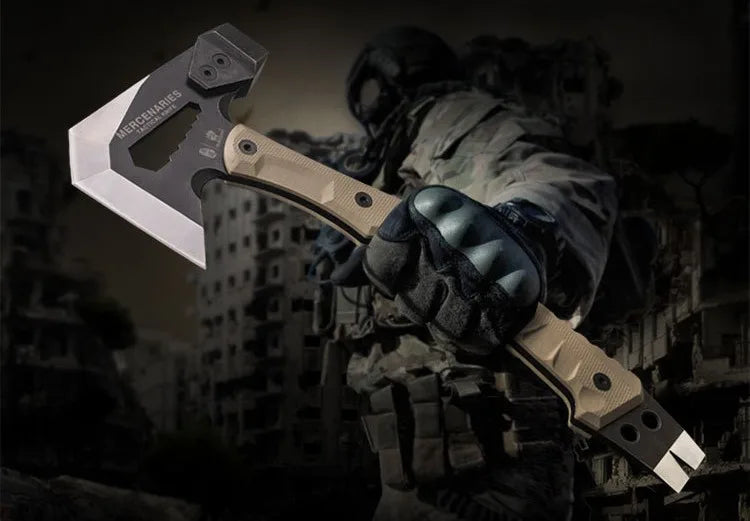 Mercenarys Axe Camping Touris Ax Multifunctional Hatchet Tactical Hunting Tools Tomahawk Hammer Outdoor Survival Accessories