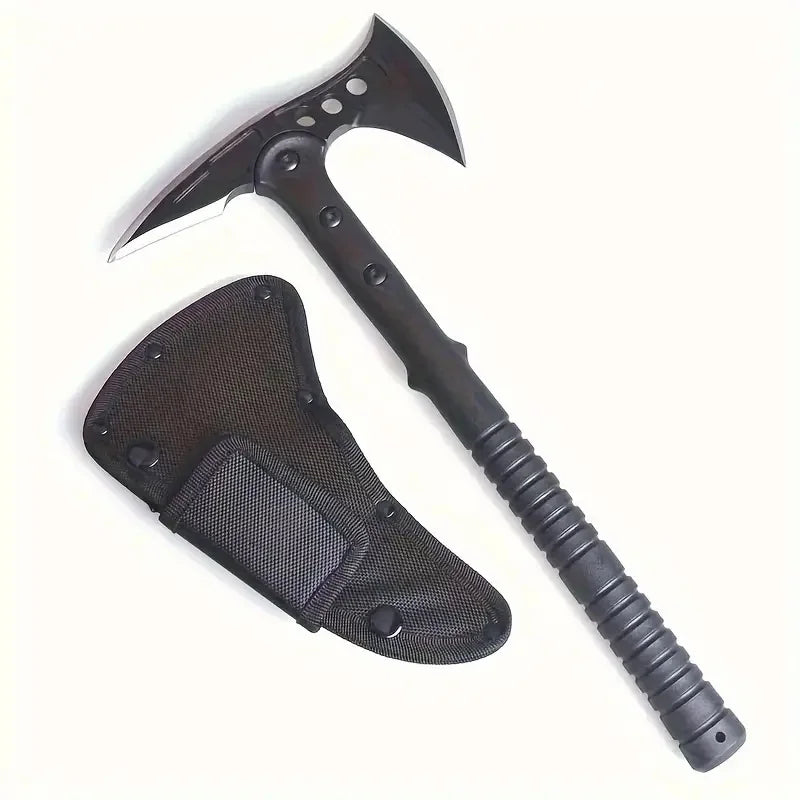 1 Portable Axe, Multifunctional Survival Axe, Pointed Axe, Hammerhead Axe, Chili Axe, Sharp, with a High Toughness Handle