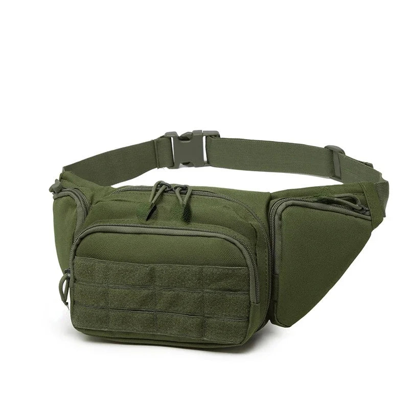 Outdoor Hiking Waist Bag Running Sports Functional Bag Cycling Bag Bum Bag Multi-functional Tool Shoulder Tactical Waist Pack