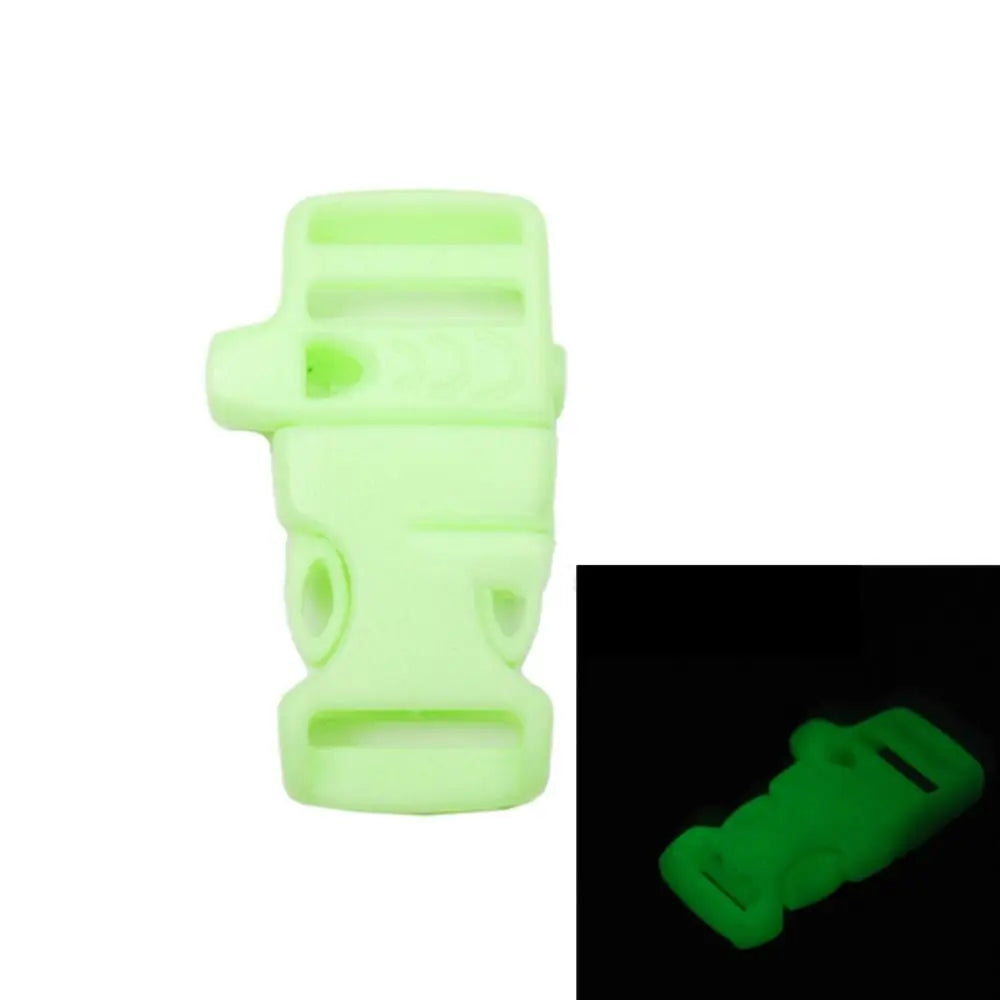 Safety Buckles Woven Bracelet Luggage Survival Tools Strap Buckles Emergency Buckles Whistle Buckles Quick Release Buckles
