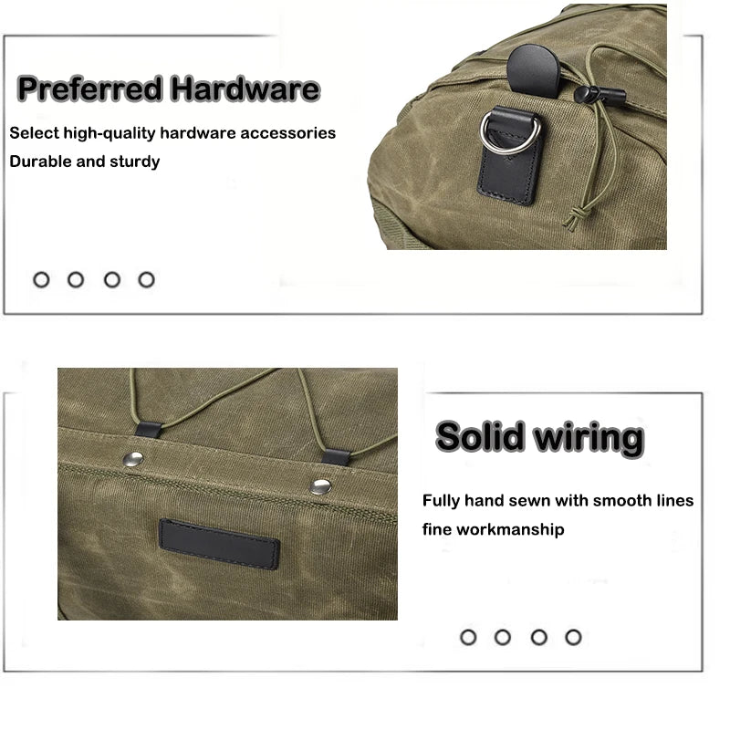 Moto bag Luggage Duffel Bag Camping Backpack Tactical Large Bags Men's Hiking Travel Mountaineering Trip Utility Gym
