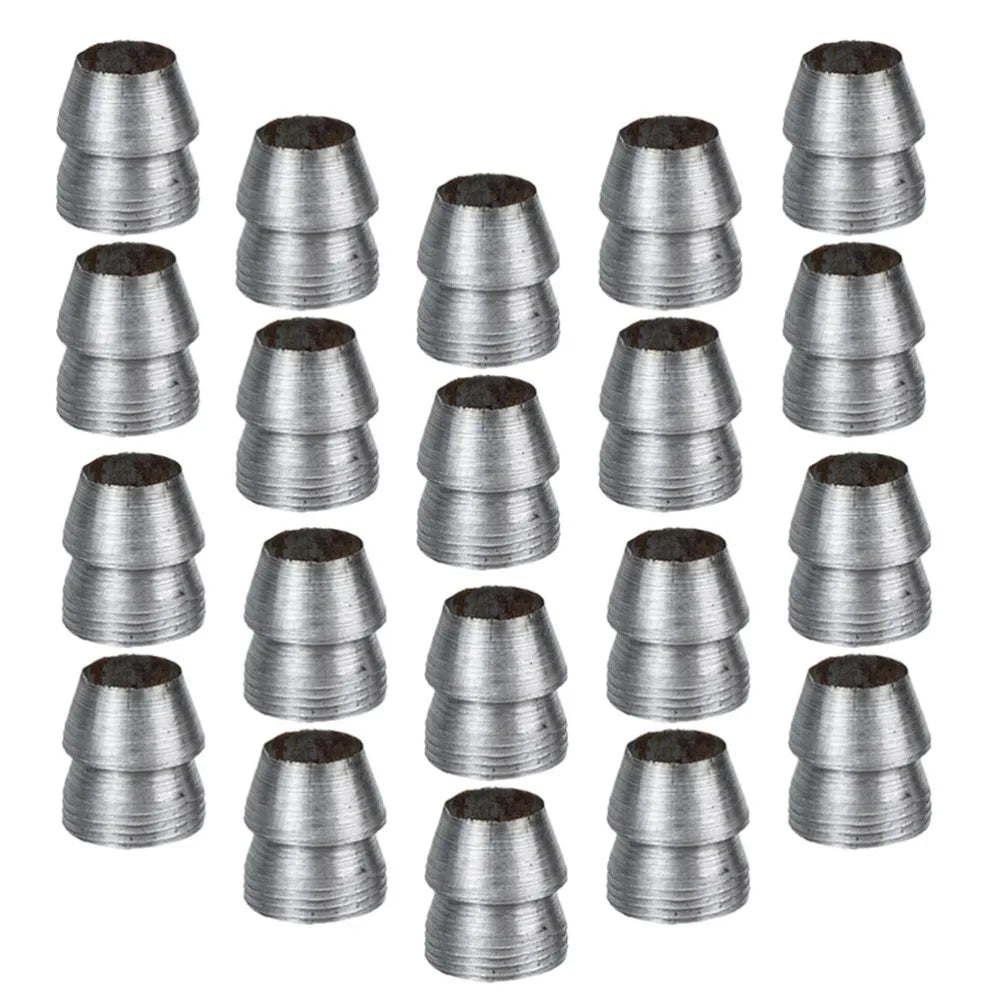 20 Pcs Metal Iron Wedges Hammer Handle Splitting Wedge Set For Axe Claw Hammer Steel For Carpentry Maintenance