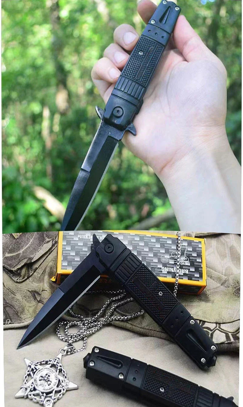 Outdoor Stainless Steel Multi-purpose Folding Knife High Hardness Survival Camping Hunting Knives Portable Pocket EDC Tool