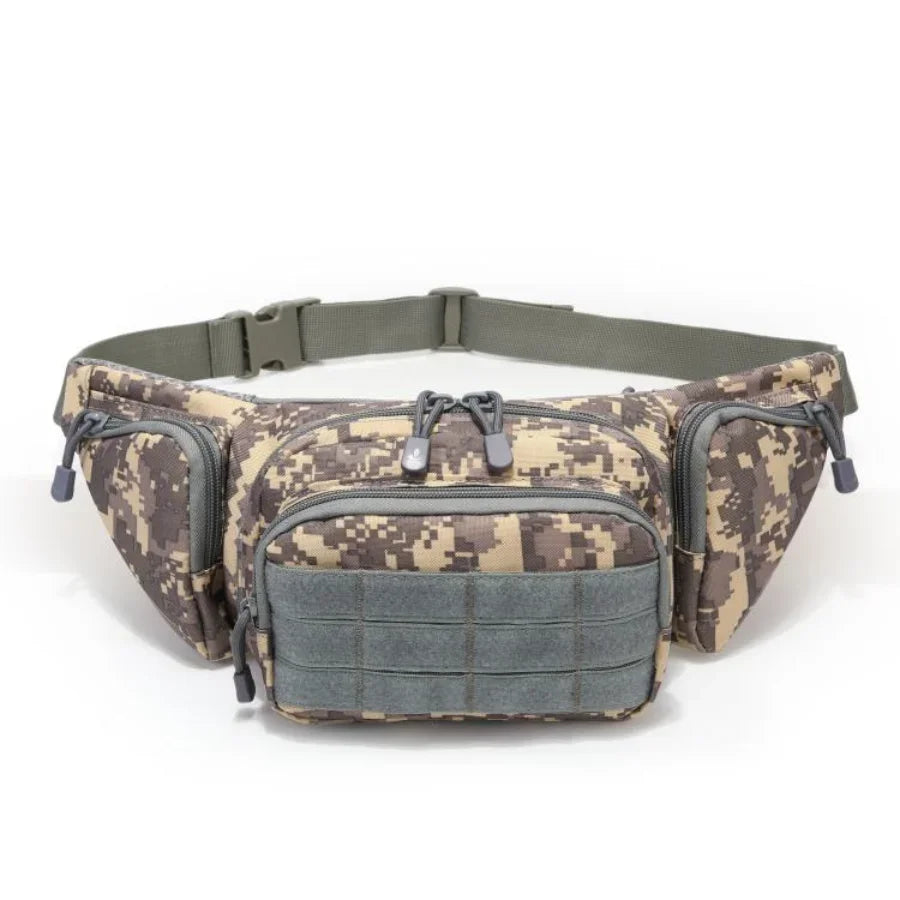 Outdoor Hiking Waist Bag Running Sports Functional Bag Cycling Bag Bum Bag Multi-functional Tool Shoulder Tactical Waist Pack