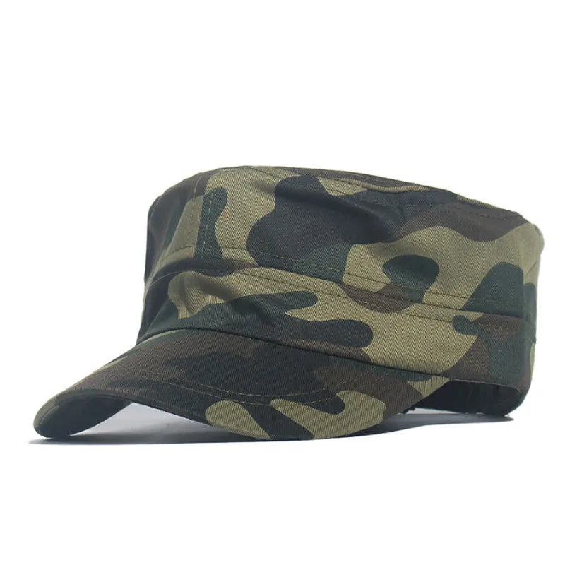 Men Army Hat Outdoor Sport Caps Camouflage Baseball Cap Tactical Military Army Camo Hunting Finshing Cap Flat Top Hats
