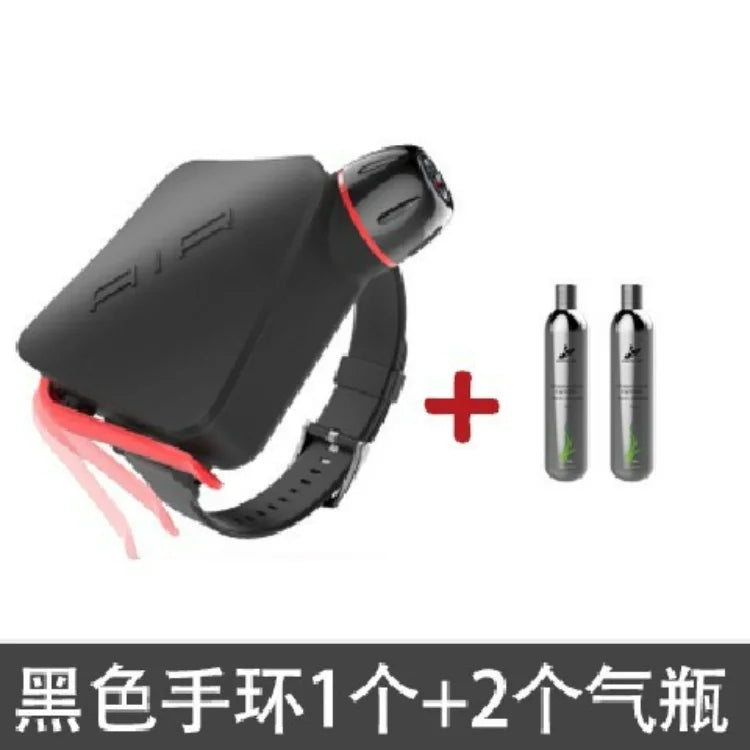 Self-rescue bracelet life-saving swimming diving anti-drowning portable survival inflatable airbag fishing