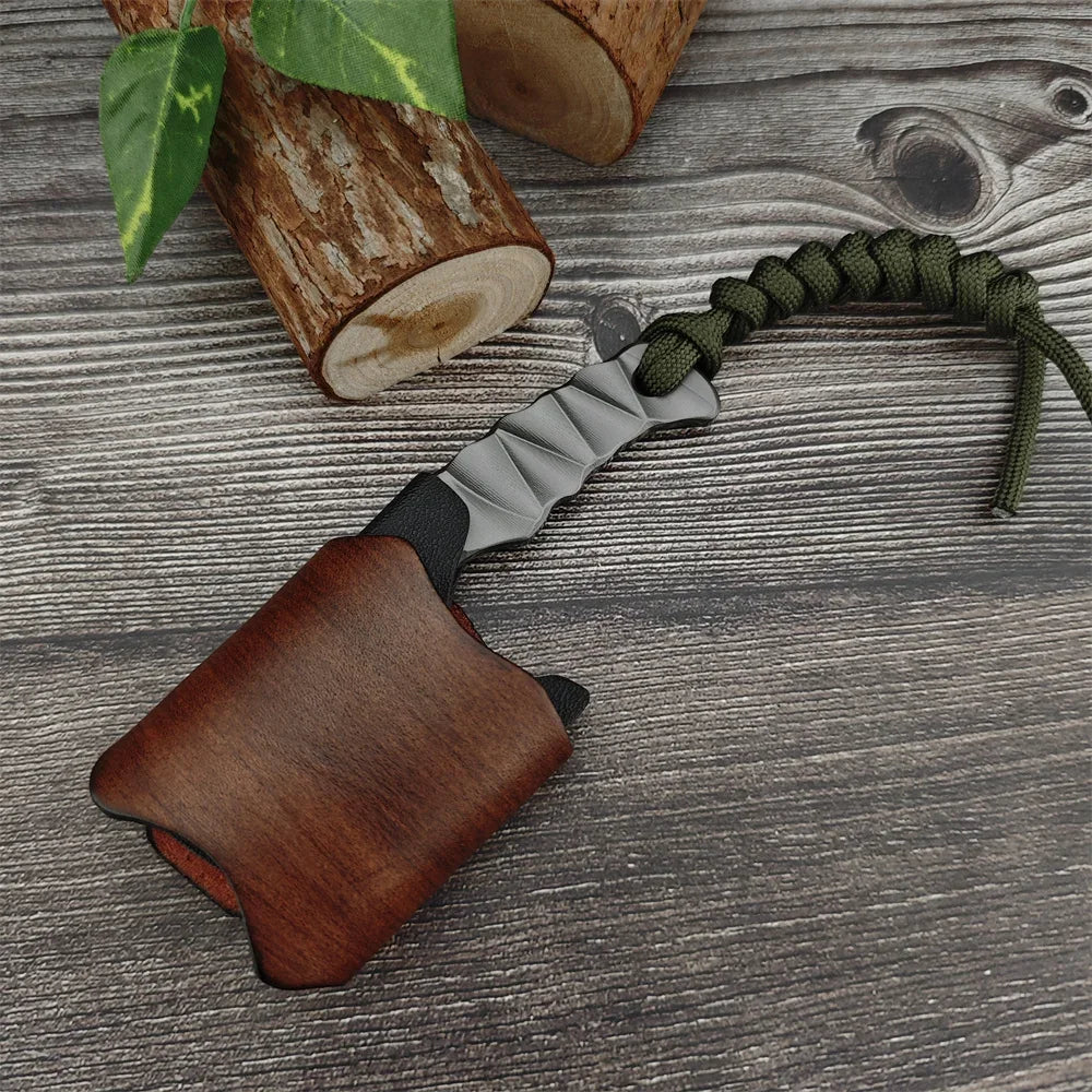 Mini Axe Outdoor Fixed Blade D2 Blade and Handle High Hardness Hunting Self Defense EDC Tactical Rescue Tool with Original Box