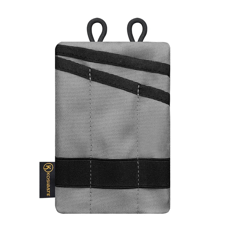 Kosibate Tactical EDC Molle Pouch Mini Wallet Card Key Belt Waist Pack Camping Hiking Hunting Outdoor Coin Purse