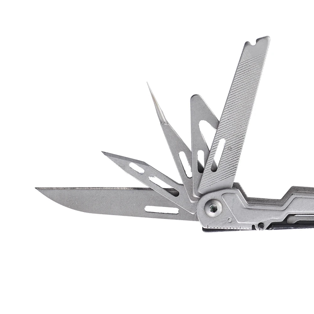 SOG PowerPint 18-in-1 Tactical Multi-Tool with Folding Pliers & Knife - Compact EDC Gear for Outdoor Camping, Survival & Hiking