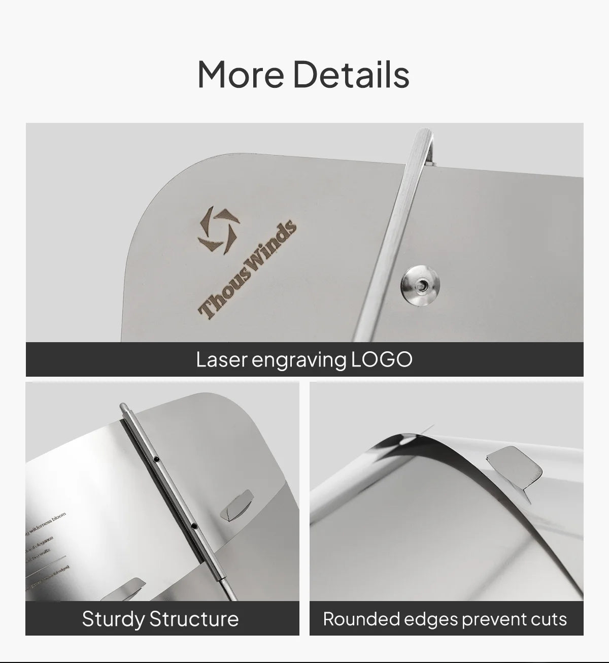 ThousWinds Hanablaze Ultralight Outdoor Foldable Stove Camping Quick-install Wood Stove Fire Pit for Trekking Heating Cooking