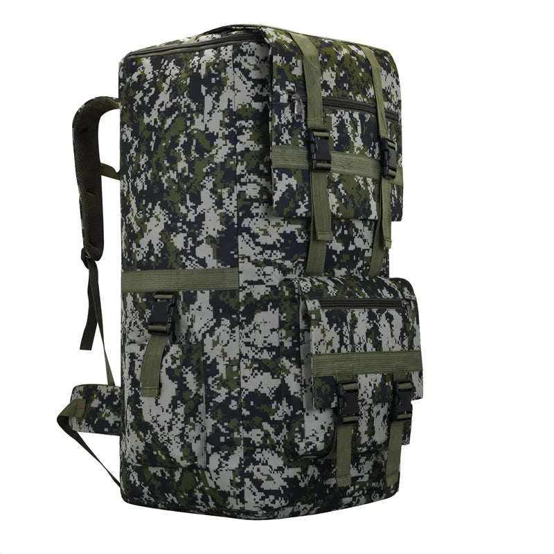 120L Men Hiking Bag Camping Backpack Large Outdoor Climbing Trekking Travel Tactical Bags Luggage Bag Shoulder