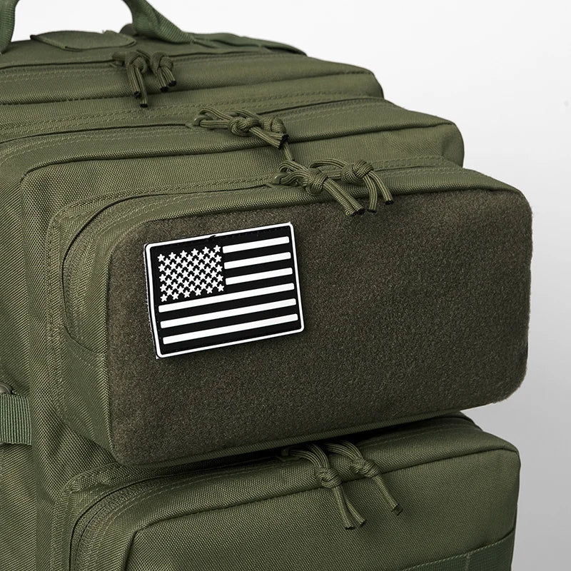 45L Tactical Backpack survival Bag Hunting MOLLE Backpack GYM For Men EDC Outdoor Hiking Rucksack Witch Bottle Holder