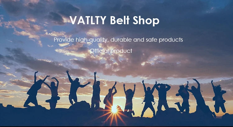 VATLTY New Elastic Casual Belt for Men Quick Release Metal Buckle Tactical Outdoor Girdle Adjustable Blue Hiking Belt Male