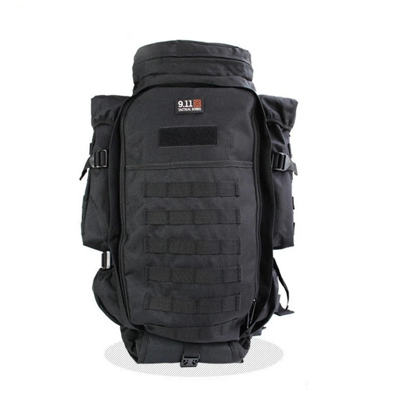 911 Tactical Military Rifle Backpack Nylon Molle Waterprooof Multifunction Outdoor Sports Rucksack Hunting Training Hiking Bag