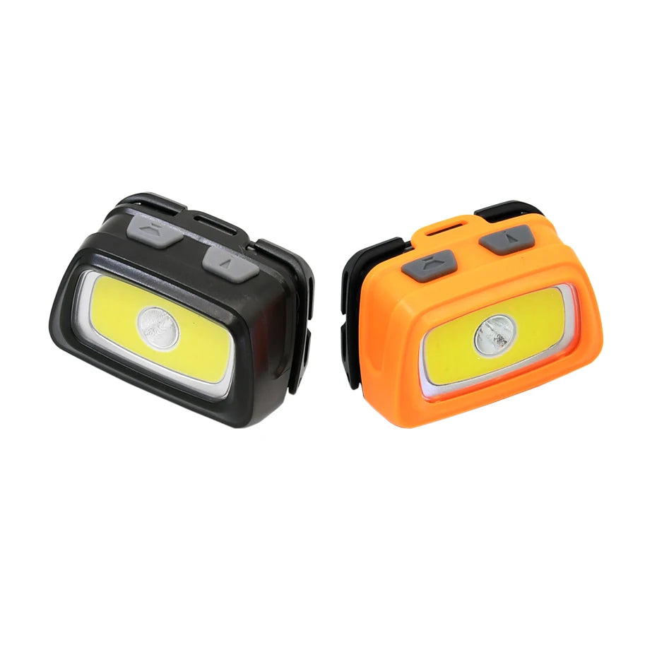 SOLOLANDOR Mini Headlamp 200LM LED Waterproof IPX4 AAA Headlight Red Green 6 Modes Strobe Head Lamp Light Flash Light Torch