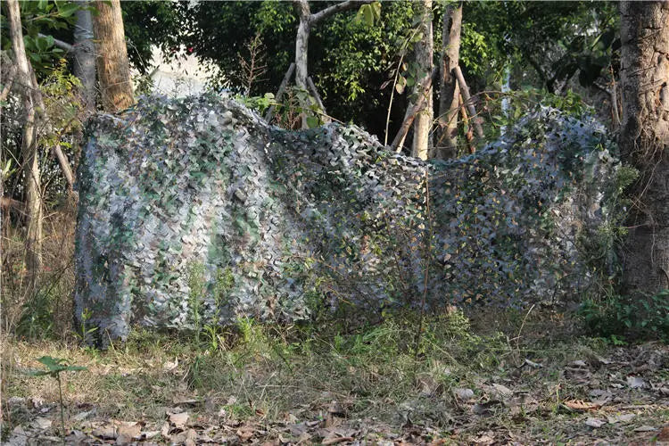 Welead 1.5m White Reinforced Camouflage Net Army Garden Decoration Fence Shade Hiding Mesh Outdoor 2m 3m 4m 5m 6m 7m 8m