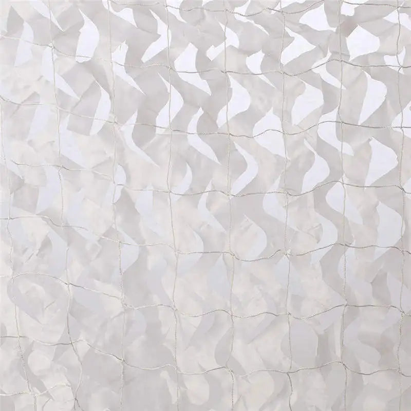 Welead 1.5m White Reinforced Camouflage Net Army Garden Decoration Fence Shade Hiding Mesh Outdoor 2m 3m 4m 5m 6m 7m 8m