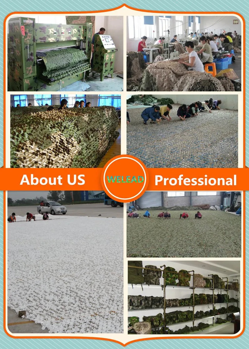 Welead 1.5m White Reinforced Camouflage Net Army Garden Decoration Fence Shade Hiding Mesh Outdoor 2m 3m 4m 5m 6m 7m 8m