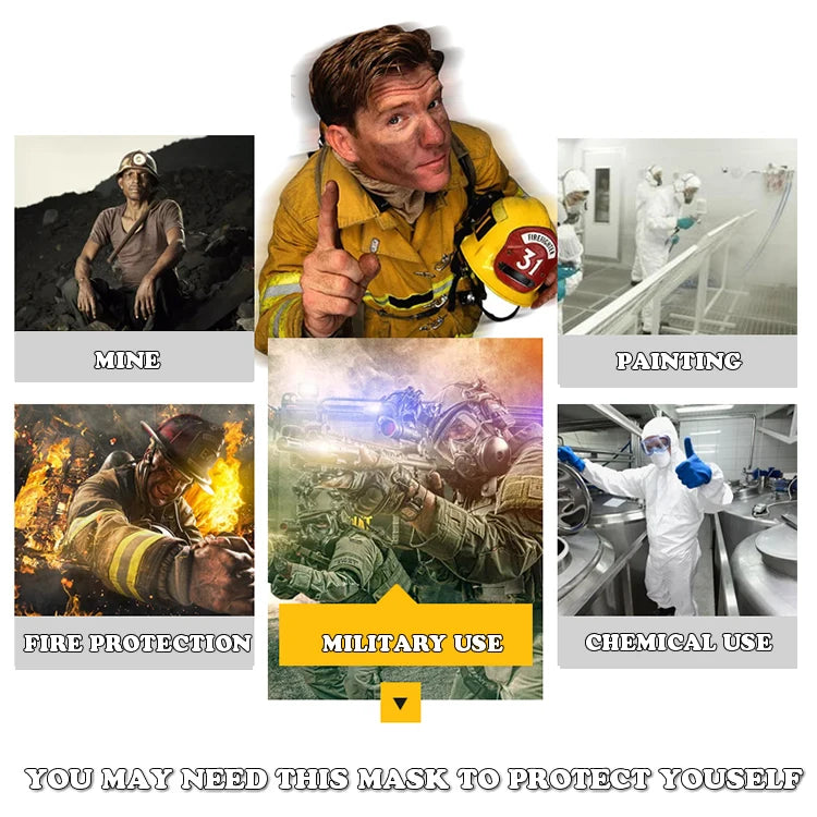 Electric Rechargeable Half Face Dust Gas Mask Portable Auxiliary Air Supply Respirator For Spraying Painting Polish Work Safety