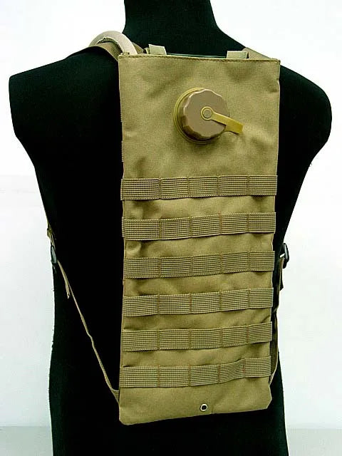 Molle 2.5L Hydration Water Reservoir Pouch Backpack Water Bag Outdoor Sport Hiking Hunting Airsoft Tactical Bike Hunting Bag