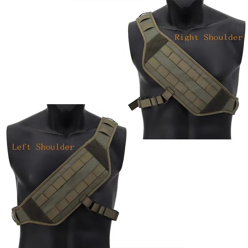Quick Release Vest Tactical Molle System Outdoor High Quality 1000D Nylon Men Chest Bag Hunting Sports Shoulder Crossbody Bags