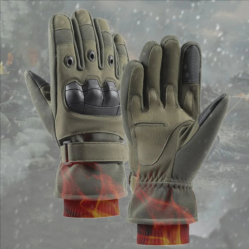 Winter tactical hunting full finger walking gloves, skiing protective sports gloves, riding gloves, motorcycle and mountaineerin