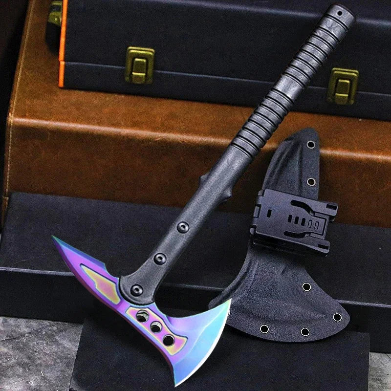 American high hardness tactical axe Multi-purpose outdoor camping axe fire rescue jungle adventure, logging axe