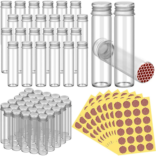 Empty Matches Jars with Strike Stickers Blank Match Boxes for Guests Wedding Bridal Shower Baby Shower Graduation Party Favor