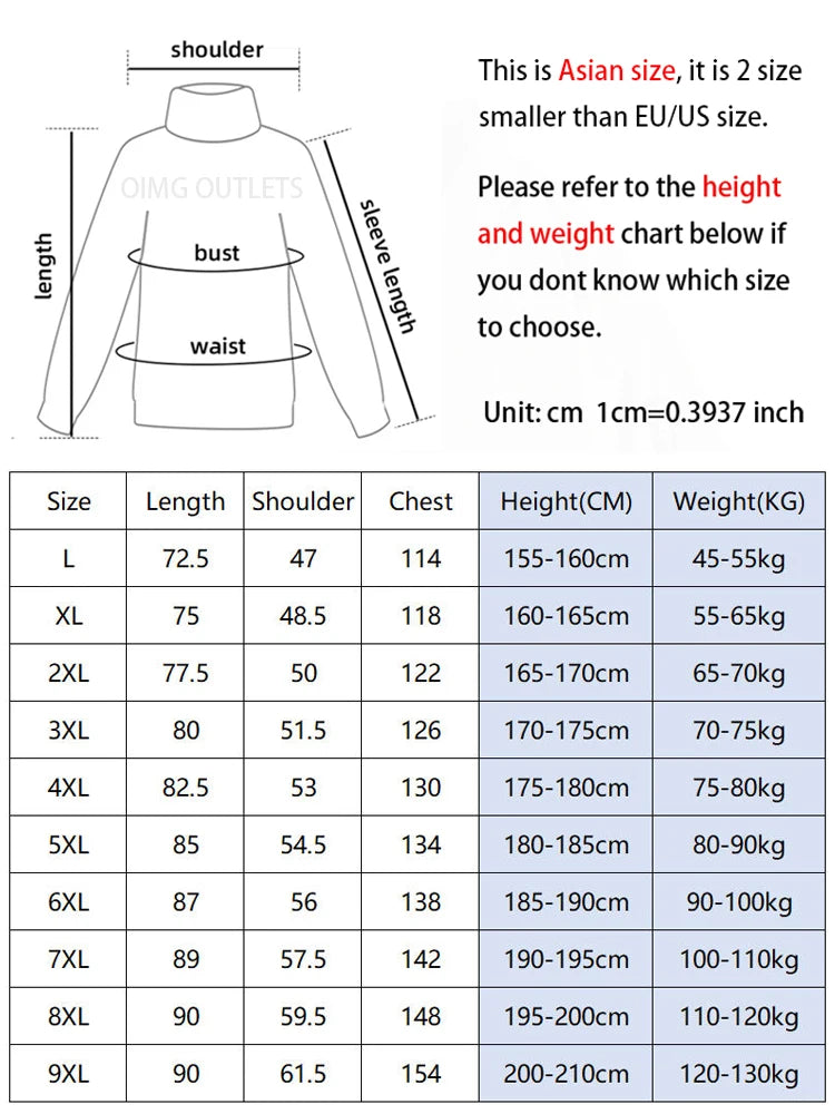 Big&Tall Outdoor Jacket Men Plus Size Fleece Lined Hooded Coat Waterproof Winter Man Parkas Loose Plus Size Coat Hiking Outwear