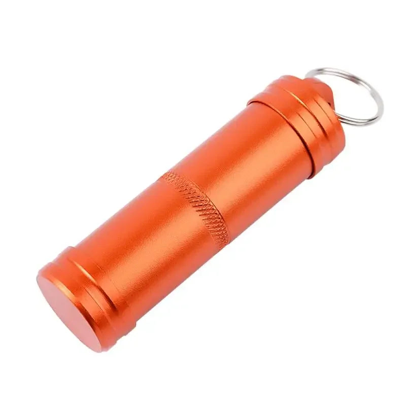 Survival Seal Capsule Trunk EDC Waterproof Hike Box Container Outdoor Dry Bottle Holder Storage Camp Medicine Match Pill Case
