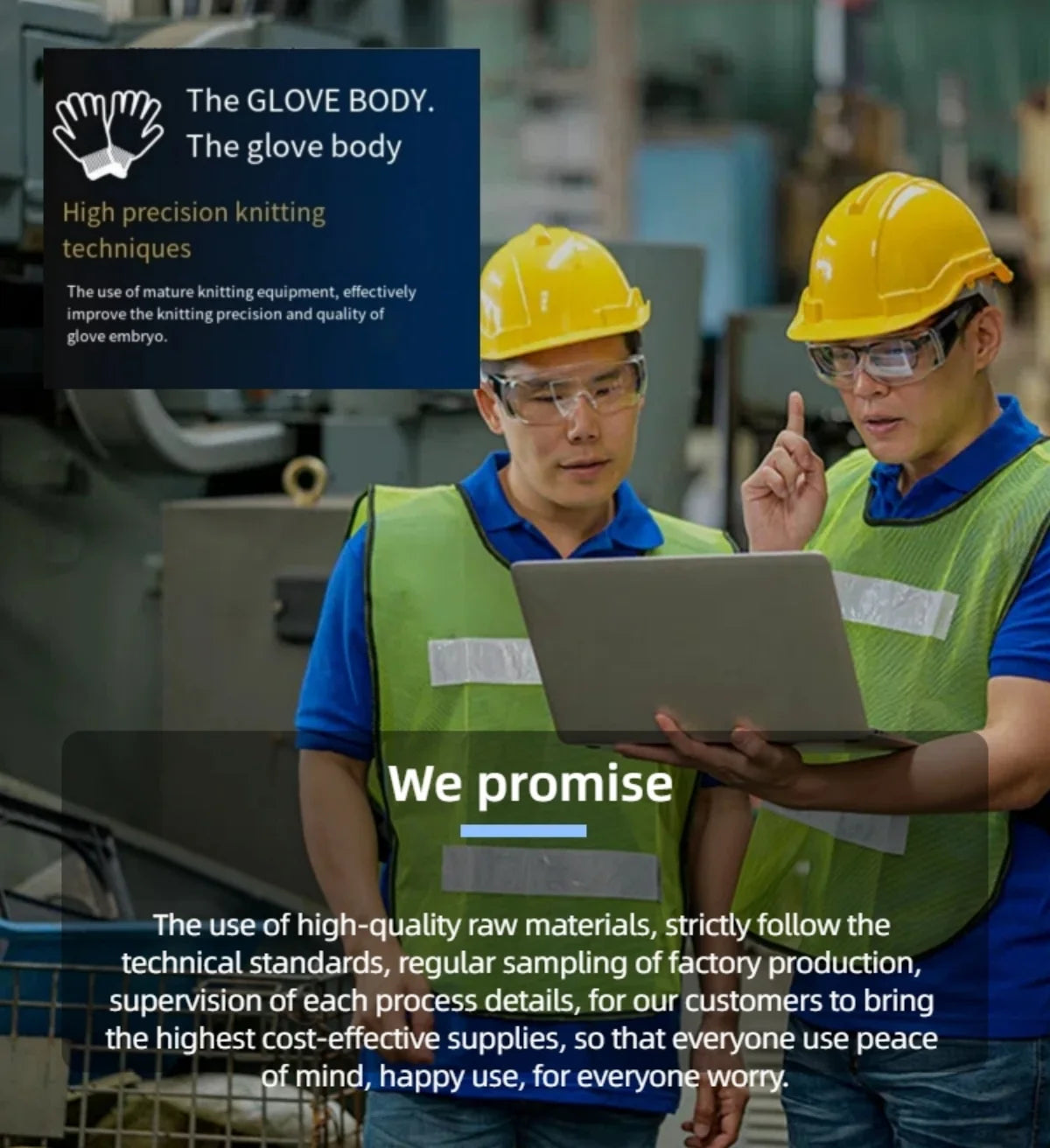 10 Pairs PU Coated Work Gloves - Lightweight, Durable Safety Gloves EN 388/ISO20471 Certified, Sizes S/M/L/XL