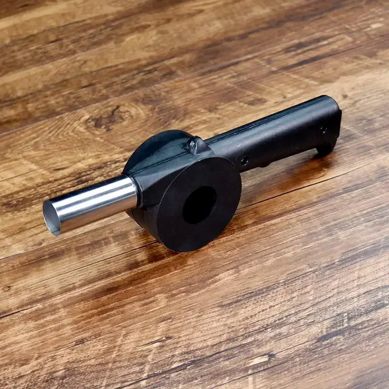 Portable Hand Crank Fan Air Blower Manual BBQ Grill Fire Starter Flame Exciter Cooking Tool for Barbecue Picnic Camping BBQ Tool