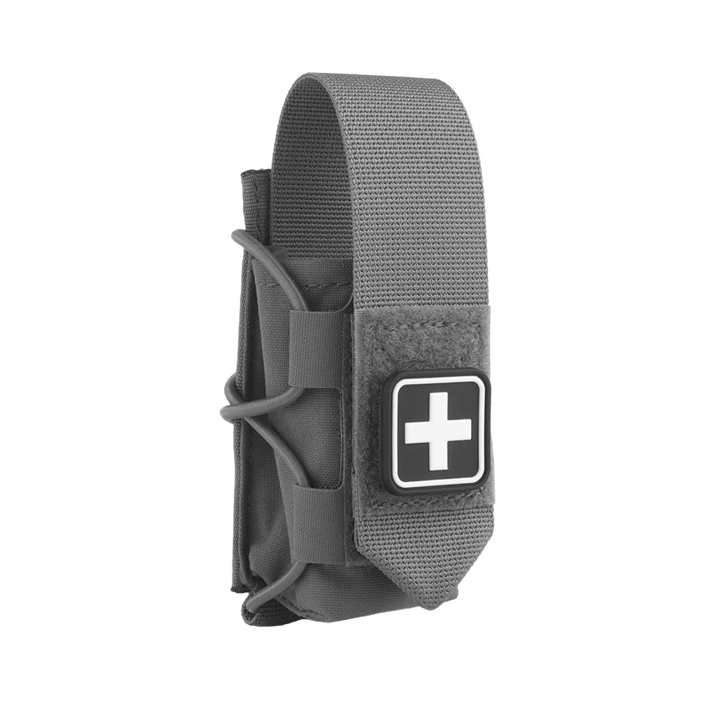 Tactical Tourniquet Pouch Versatile TQ Holder Quick Deploy Trauma Kit Storage Molle Clip Combat Belt Hunting Vest Accessories