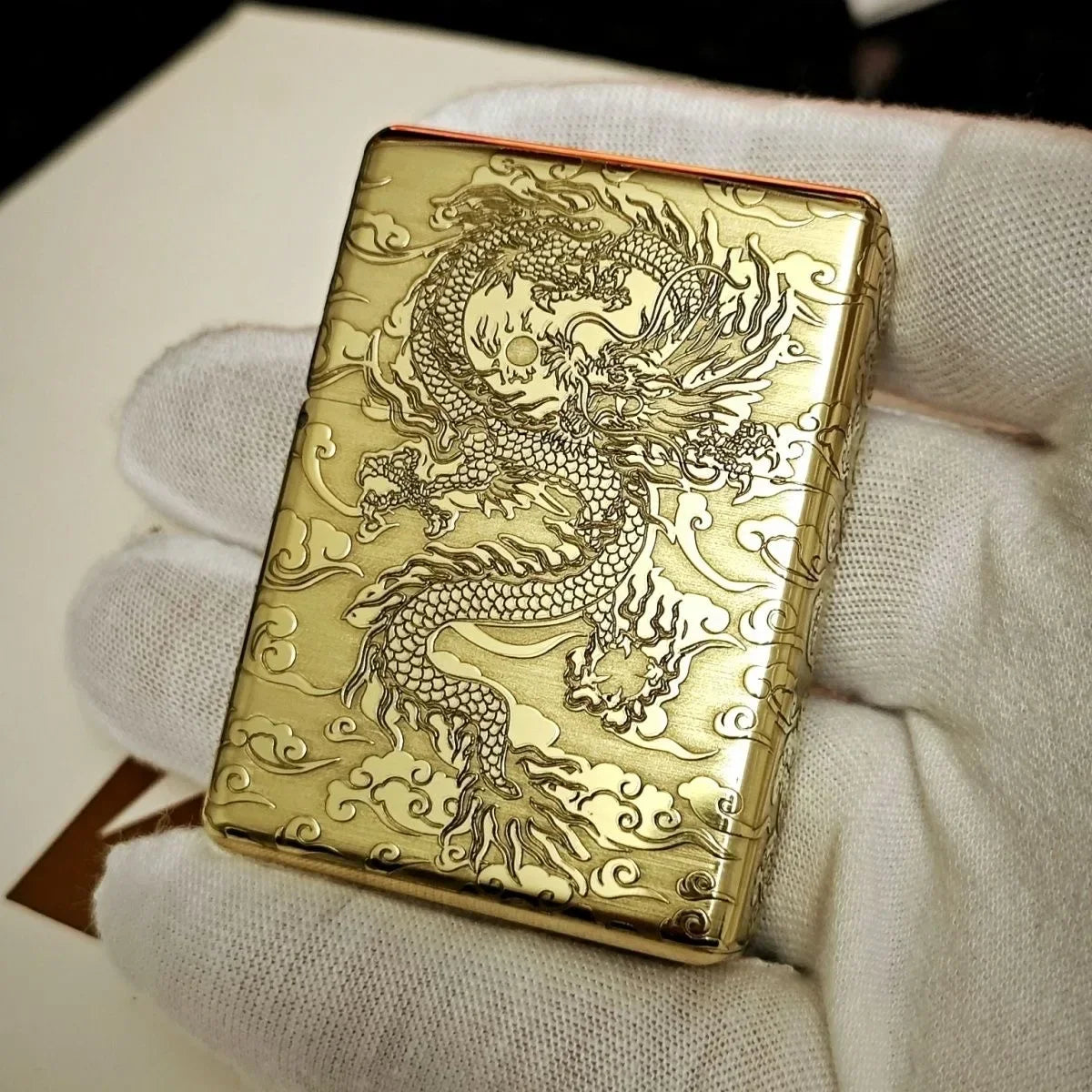 Zorro 912 Retro High End Waterproof Heavy duty Kerosine Lighter 3/5 Hinge Metal Petrol Lighter Men's Gift 150G