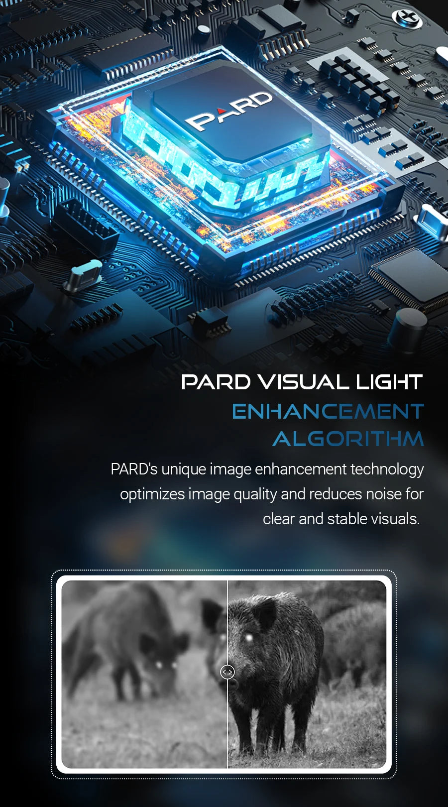 PARD NV008SP2LRF Monocular 2688*1520 NETD 20mK WiFi Waterproof Digital Camera