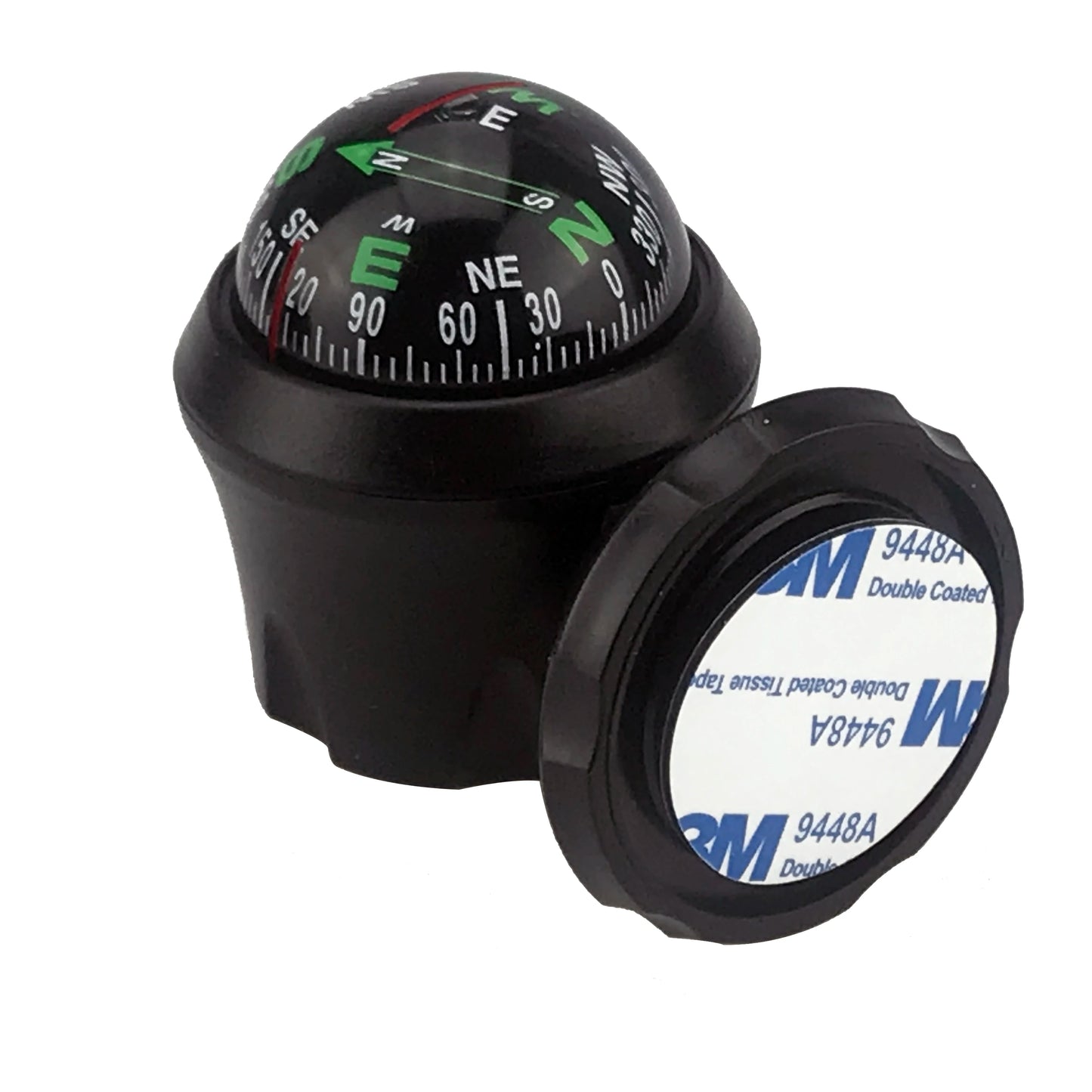 Waterproof 4x4 Off-Road/Marine Compass for Car Motorcycle Boat SUV Interior Dashboard Mount High Precision Anti-Vibration Design