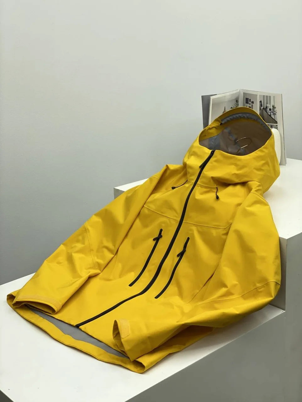 ARC SV Embroidery Bird Logo Three Layer Mens Womens Camping Coat Outdoor Waterproof Windbreaker Hiking Ski Jackets Unisex