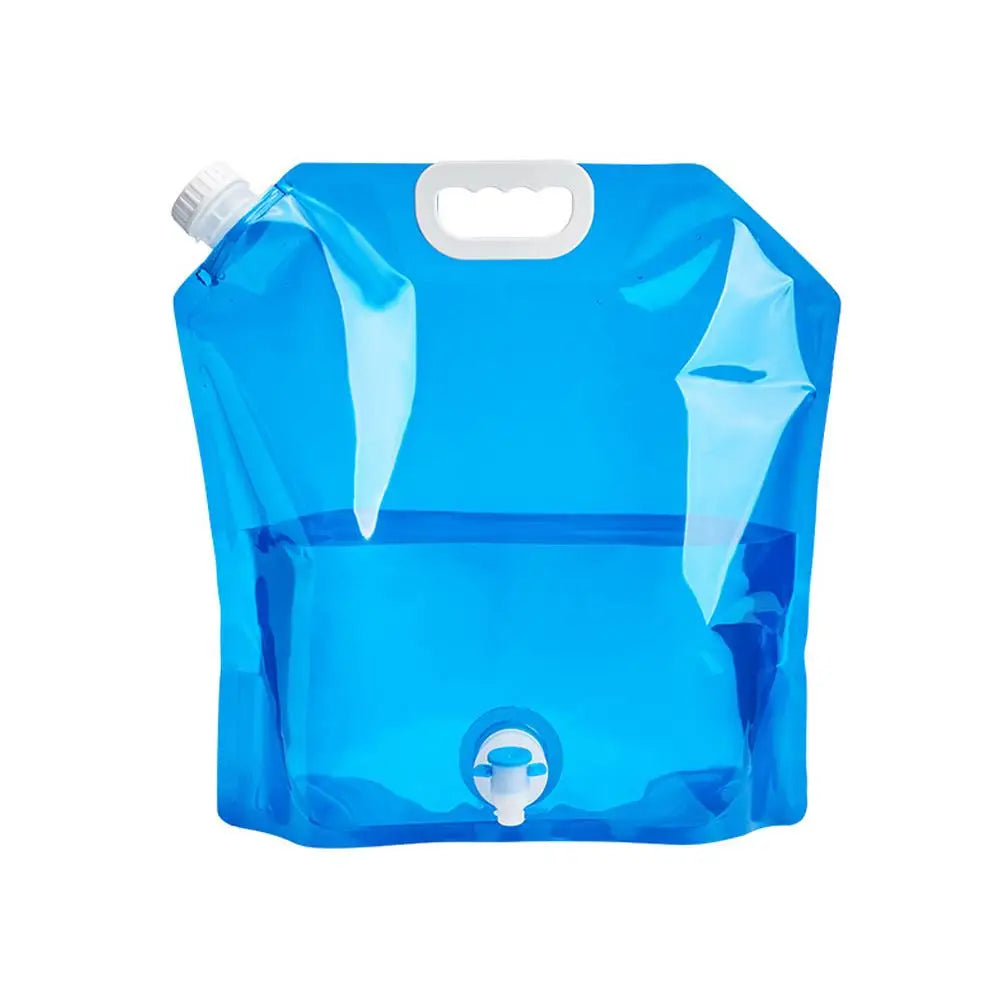 5/10L Portable Camping Water Bag Foldable Drinking Water Bucket Large Capacity Water Container For Outdoor Travel Lightweight