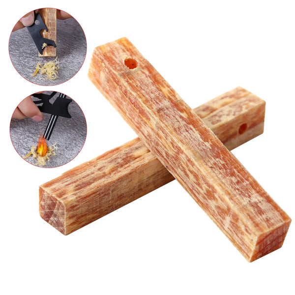 1 pc of pure natural fire starter matches, pine wood baby matches, outdoor fire-making tools, outdoor camping survival tools