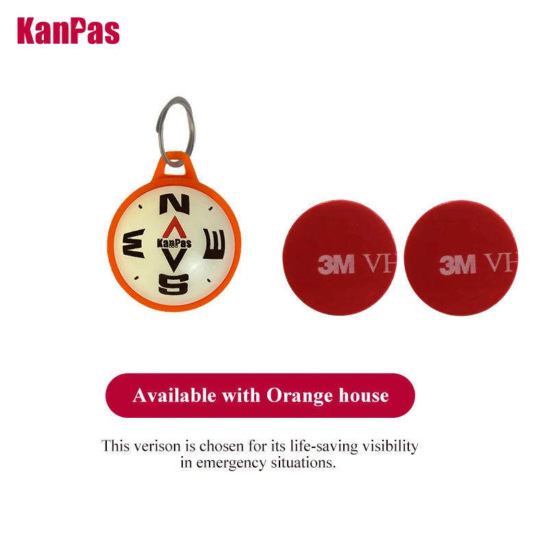 KanPas EDC Micro Floating Compass Ball /Luminous Compass Ball for outdoor&bike/ Waterproof, Lightweight Compss Ball/EDC-V20L