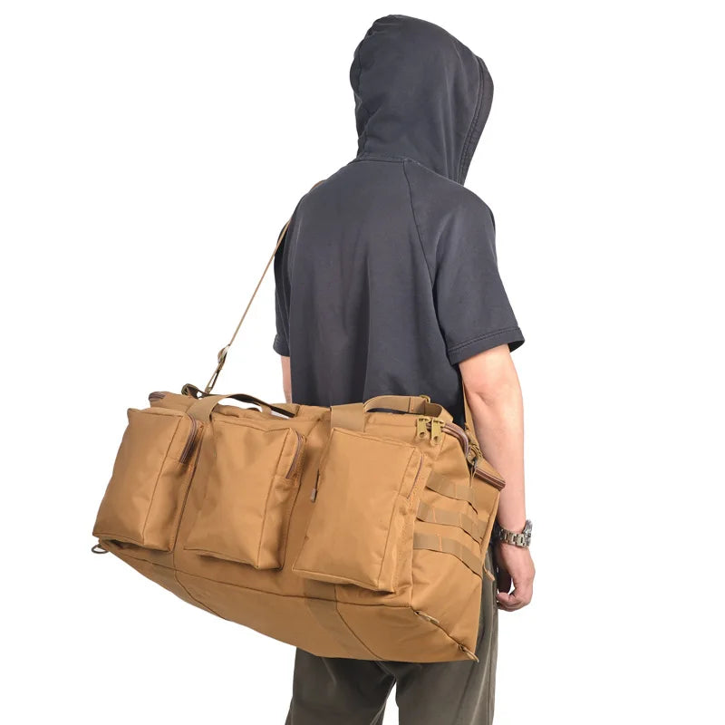 Hiking Travel Bag Camping Backpack Tactical Outdoor Shoulder Rucksack Large Multifunctional Knapsack Miliatry Duffel Handbags