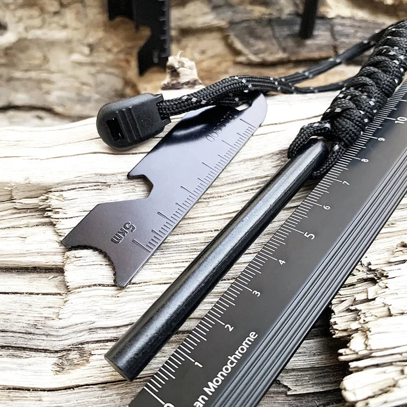 Bear Grylls Survival Fire Starter Magnesium Flint Rod Portable Emergency Firesteel Kit Lighters Smoking for Camping Hiking Tool