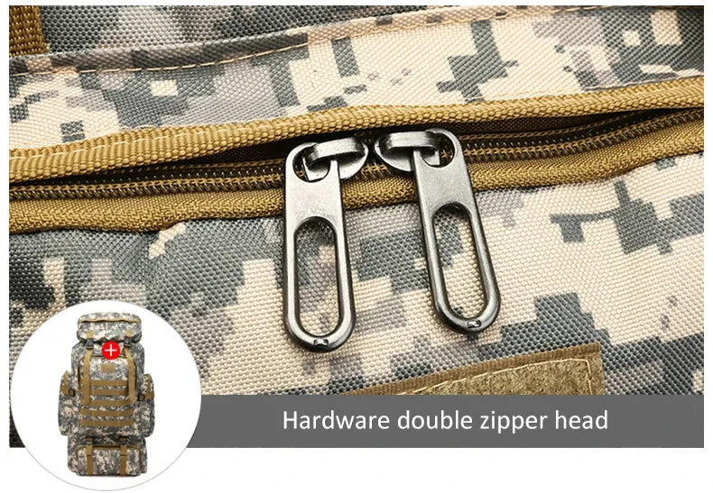 80L Camping Backpack Men Bags Molle Tactical Rucksack For Outdoor Climbing Hiking Travel Back Packs mochila hombre