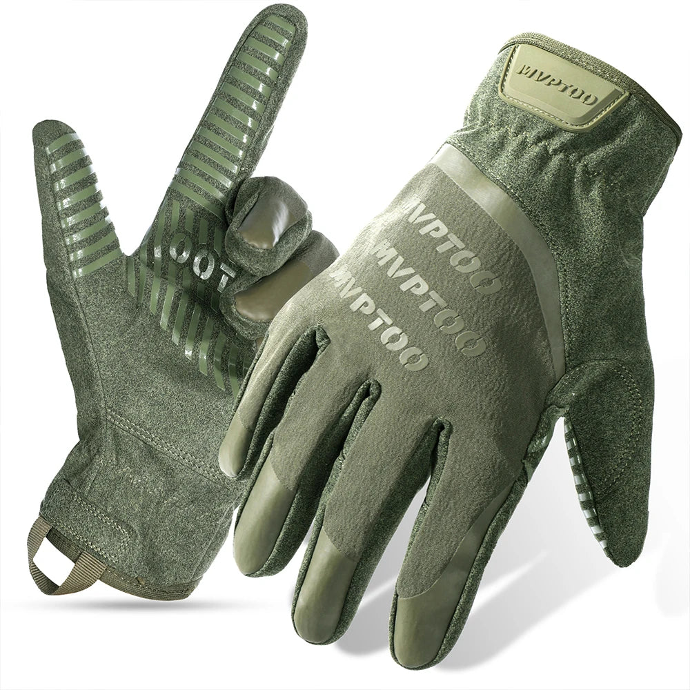 Winter Fleece Hunting Gloves Thermal TouchScreen Windproof Water-repellent Non-slip Accessories Sport Outdoor Hiking Camping Ski