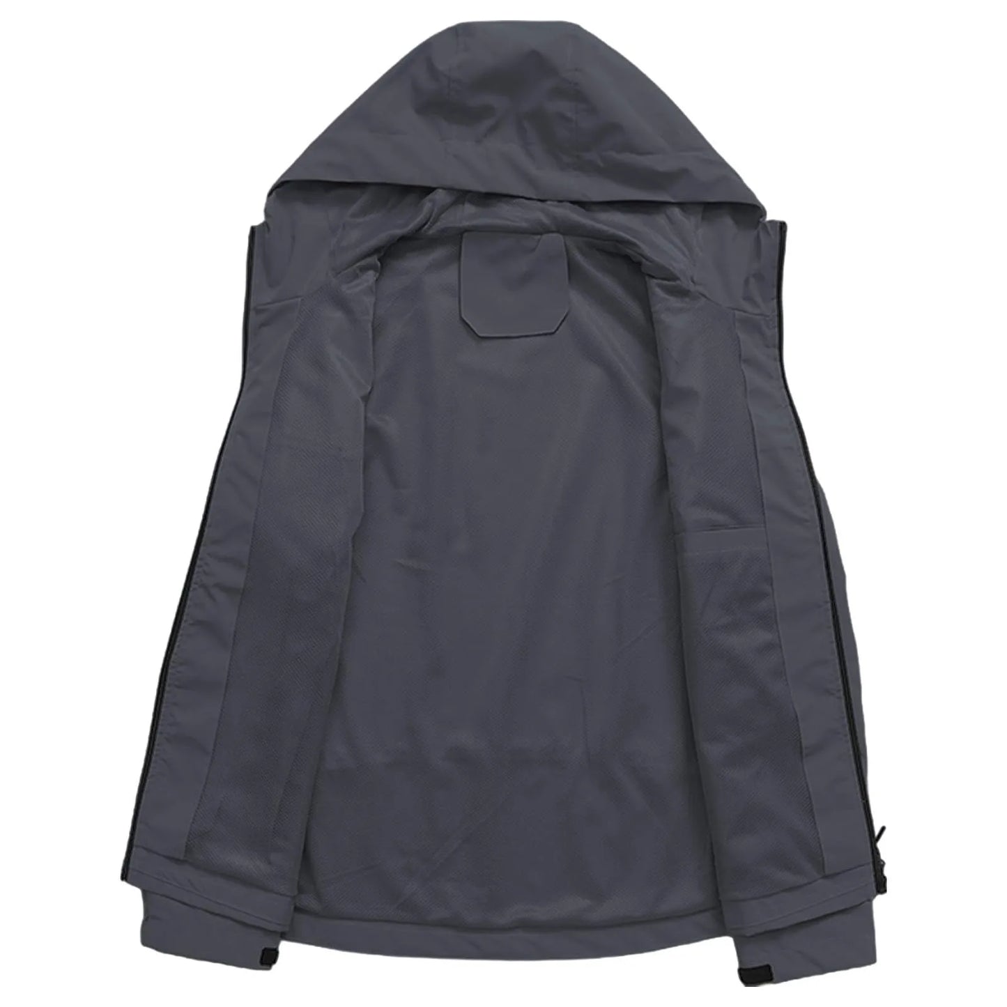 Women's Outdoor Jacket Casual Zipper Hooded Jacket Breathable Windproof Waterproof and Stain-resistant Mountaineering Clothing