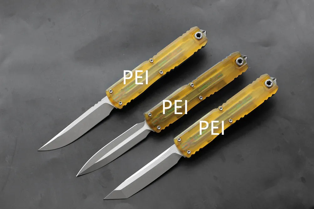 VESPA 0-point rotation M390 blade, 7075-T7 aluminum handle, outdoor EDC tool