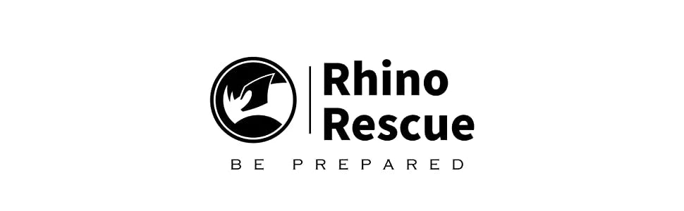 RHINO RESCUE First Aid Kit IFAK POUCH Molle Medical Pouch for Camping Car Travel Hiking 004M (Khaki)