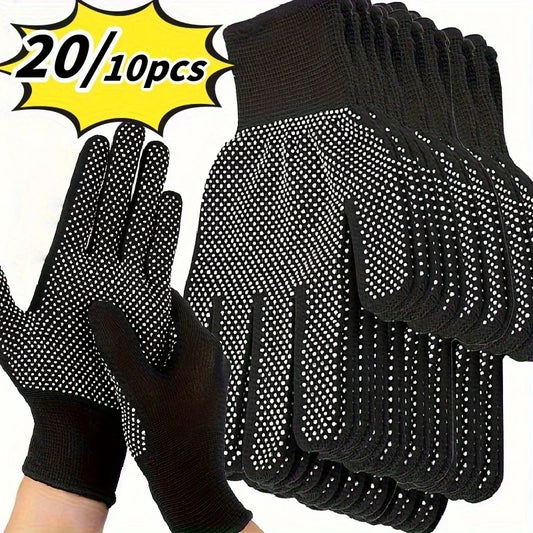 Non-slip Touchscreen Nylon Gloves Men Women Summer Outdoor Riding Sport Fitness Breathable Non-slip Sunscreen Finger Gloves