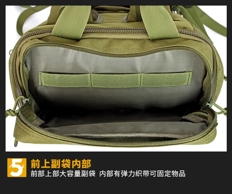 Tactical Medical Backpack MOLLE First Aid Rescue Pack with Removable Internal Organizer for Outdoor Emergency Hiking Camping