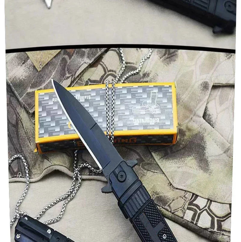 Outdoor Stainless Steel Multi-purpose Folding Knife High Hardness Survival Camping Hunting Knives Portable Pocket EDC Tool